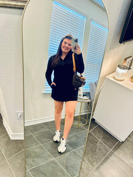 Make It Count Long sleeve Active Dress