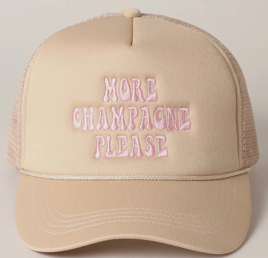 More Champagne Please Hat