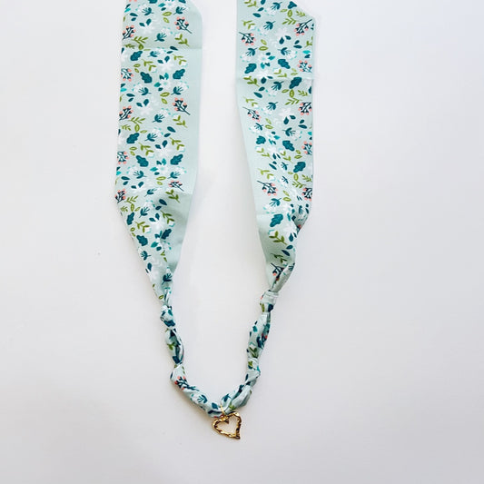 Floral Dreams Scarf Necklace