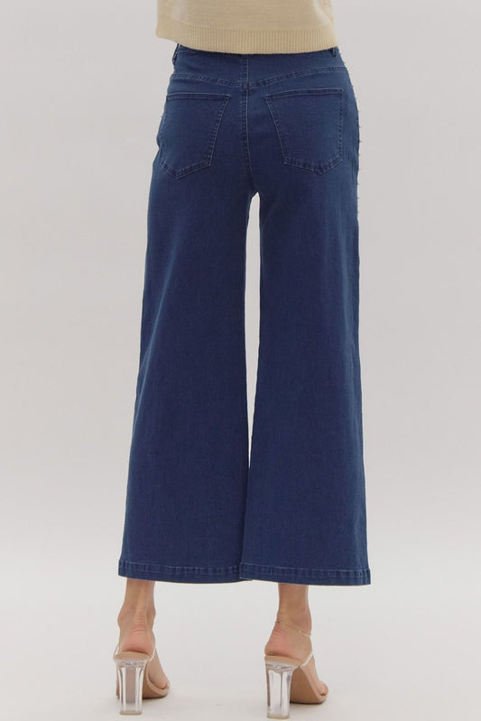 All about the pearls denim