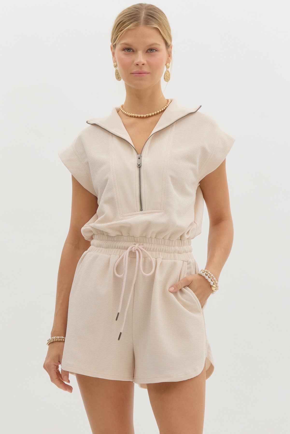 Coffee Run Romper