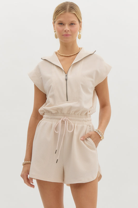 Coffee Run Romper
