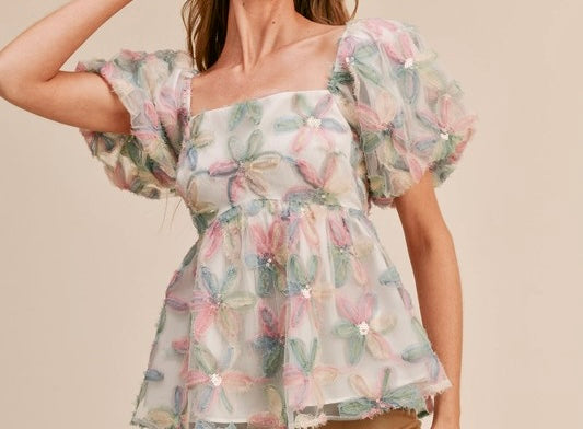 Never Speechless Floral Top