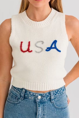 USA Stitched Tank